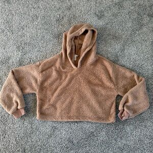 Forever 21 Brown Fleece Hoodie